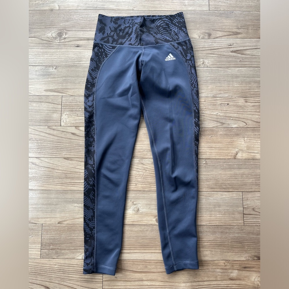 (Adidas) Navy climalite leggings